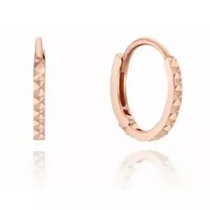 [미니골드]14K 다니카 컷팅 링귀걸이 MEM20715
