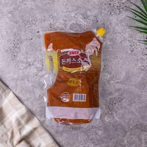 시아스 시아스 돈까스소스 파우치 2kg 경양식 돈가스 돈카츠 푸드젠 업소용