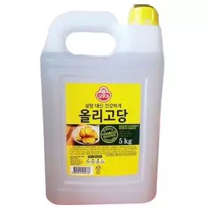 올리고당 오뚜기 5K/식당물엿/조림물엿/업소용대용량물엿/흰물엿/요리용물엿/업소물엿/물엿대용량/물엿요리