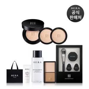[헤라][내일도착/단독]헤라 블랙쿠션 파운데이션 디럭스(본품+리필2/증정3종+툴키트)