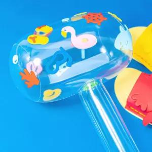 PVC 투명 뿅망치 만들기 체험 키트 어린이 학생 여름 장난감 미술 놀이 활동 DIY 재료