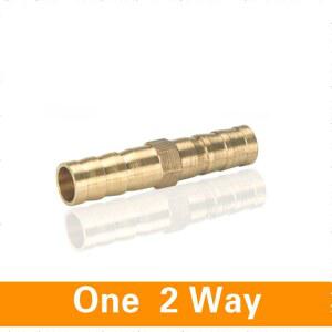 황동 바브 19MM 12MM 파이프 10MM 웨이 호스 6MM 튜브 8MM 4MM 커넥터 5MM 피팅 워터 구리 16MM