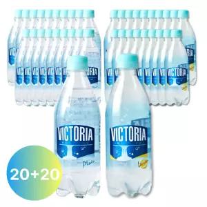 더 빅토리아 탄산음료 플레인 500ml20개 + 레몬 20개