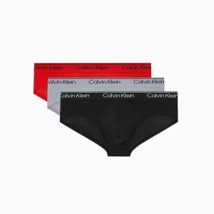 캘빈클라인 언더웨어 남성 마이크로 스트레치 3PK 힙브리프_NB44080AJ