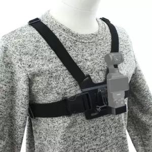 액션캠 DJI 오즈모 포켓 3 호환 촬영 바디 가슴 스트랩 마운트 홀더 케이스 커버 바디 숄더스트랩