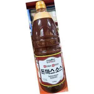 청우 돈까스소스 1.9K 업소용 대용량 식당용