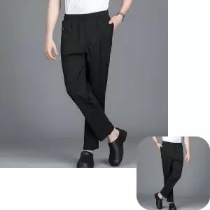 뮤 남여공용 주방 바지 요리사복 팬츠 유니품 작업복 쉐프복 조리복