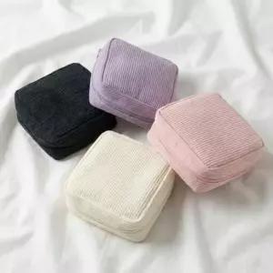 [mbvjyg_66]다용도 코듀로이 생리대 화장품 파우치