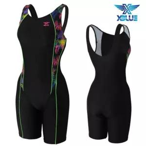 XBLUE 여자 아쿠아로빅 반전신 수영복 Z6212 5부수영복