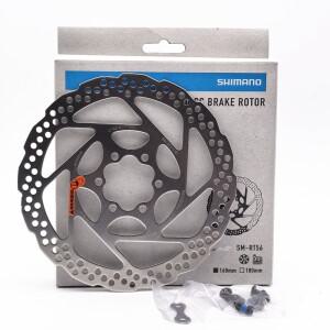 시마노 SM-RT56 MTB 산악 자전거 디스크 브레이크 로터, 6 볼트, 160mm, 180mm