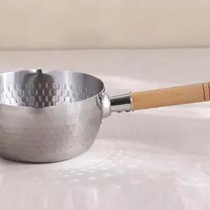 우유백 키친플라워 냄비 인덕션 편수 이유식 밀크팬 함마톤 라면 18cm