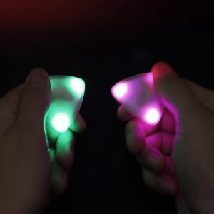 기타 터치 발광 픽 전기 LED 베이스 일렉트릭 기타리스트