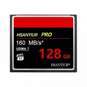128GB CF 메모리카드 최대 저장 CompactFlash UDMA 카메라 카드 고속 촬영용 160MB초