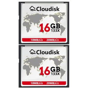 16GB CF 메모리카드 저장 빈티지 카메라 장비 133X 세트 디지털카메라 지원 DSLR 산업용 CompactFlash 카드 2개