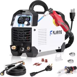 플라링 FC650D PLUS 플라즈마 커터 65 AMP 터치 아크 기계 120/240V 듀얼 전압 디지털 디스플레이 고주파