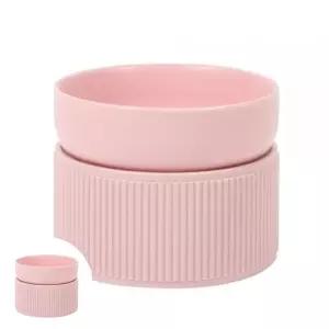 강아지분리형식기 아티스틱 세라믹 식탁 1구 강아지 고양이 도자기 식기