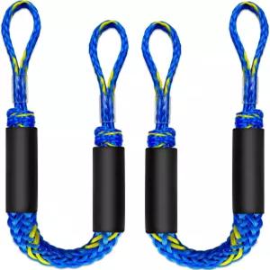 지엘루 25피트 번지 도크 라인 2PCS 보트 펜더 로프 부표 또는 폰툰 액세서리 도킹 제트 스키 시두