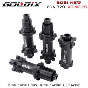 GOLDIX 28H 스트레이트 풀 MTB 허브 QR Thru Koozer 370 MS XD HG 밀폐형 베어링 SHIMANO SRAM용 초경량 35