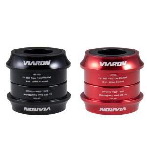 Viaron BB30AR PF30R 산악 자전거 프레스핏 하단 브래킷 EIEIO 베어링 BB 42/46*68mm Shimano 24mm 체인휠
