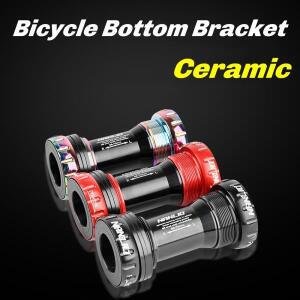 베어링 자전거 하단 브래킷 유형 68/73mm 알루미늄 합금 크랭크 세트, 시마노용 중앙 할로우 테크 포함