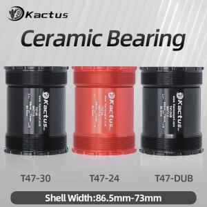 자전거 바텀 브래킷 세라믹 베어링 BB T47 스레드 86.5mm 트렉 시마노 SRAM Mtb 로드 바이크 크랭크셋 센터