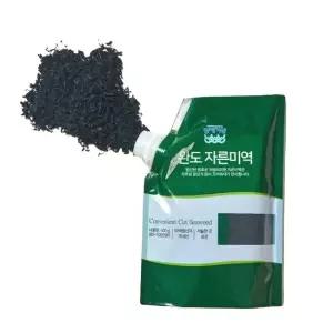 청해거상 유기인증 완도 자른미역 400g 간편한 마개형