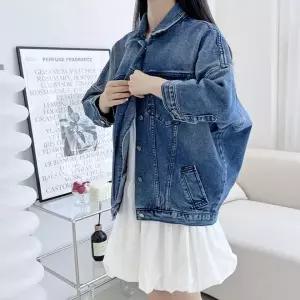 [하프클럽/]여성 재킷 슬림핏 정장 재킷 데일리 청재킷 가오리핏 자켓