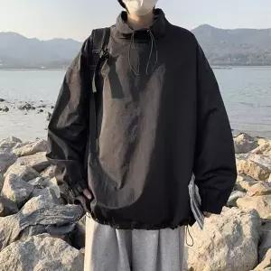 항공점퍼 블루종 항공자켓 남자 잠바 오버핏 기본 봄