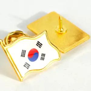기념품 브로치 태극기와펜 외국인선물 굿즈 한국 미니 태극기 외국인선물
