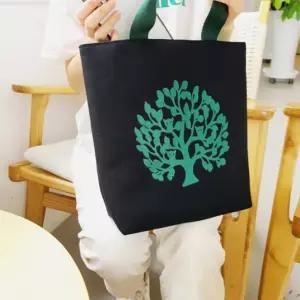 (3몰)돈꽃나무 자석 보조가방 에코백 데일리 외출가방 에코 천가방 천백 숄더 다용도 보조 가벼운 나들이