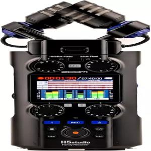 Zoom H5studio 6트랙 32비트 플로트 핸디 레코더
