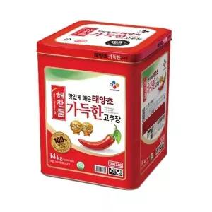 [CJ] 해찬들 태양초 가득한고추장 14kg