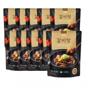 [(주)에이치앤유푸드]하누소 갈비탕700g 10팩