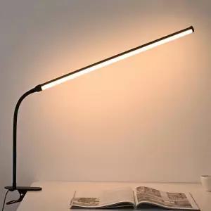 플렉시블 LED 집게 스탠드 밝기조절 와이드 독서등