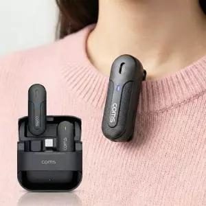 방송용 블루투스 핀마이크 무선 유튜브 미니형 VA345 송수신기 스마트폰 COMS ASMR