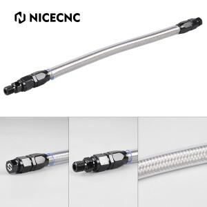 NICECNC 오일 탱크 드레인 호스 KTM LC8 990 어드벤처 07-12 950 어드벤처S R S ADV 바하 블루 다카르 화이