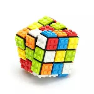 3D 매직 퍼즐 큐브 3x3x3 DIY 피젯 블록 스트레스 해소 감각 ADHD 교육용 게임 (/)