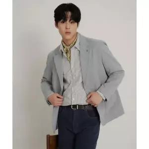 매장정품 빈폴 BEANPOLE MEN 텍스처 셋업 자켓 재킷 그레이 BC6211C523 307464