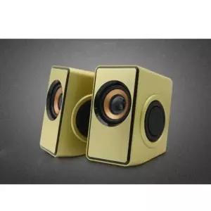 2채널 Coms 스마트폰 2 x 스피커 골드 멀티 USB전원3W C타입젠더 USB 휴대폰젠더 케이블