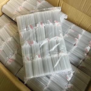 1000피스 1.2mm X 40mm 광섬유 융합 보호 스플라이스 슬리브 열수축 튜브 용융 가능