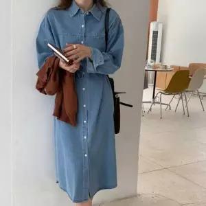 [하프클럽/알티피아]원피스 데님 멜빵 끈나시 랩 셔츠 화이트