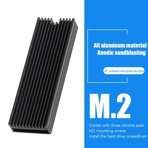 데스크탑 PC용 열 패드 히트 쿨러 M2 2280 솔리드 스테이트 하드 디스크 방열판 알루미늄 라디에이터 M 2 NVMe SSD 방열판