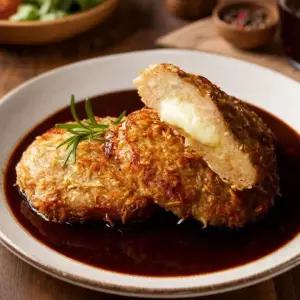 코코넛치즈 함박스테이크 돈까스 국내산돼지고기 자연치즈