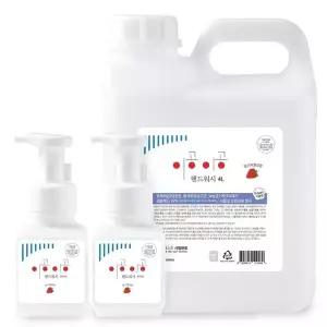 [RIZPICK]딸기향 핸드워시 대용량 4300ml 세트 향기