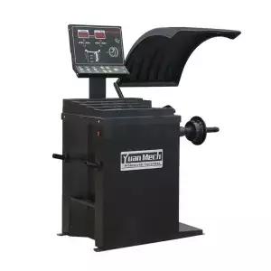 YuanMech B657 고품질 자동차 및 오토바이 휠 밸런서 250W 200rpm 공장가 간편 작동 얼라인먼트 머신