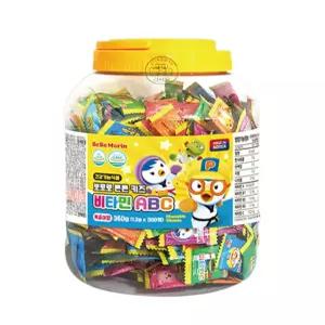 [민화샵] 뽀로로 튼튼 키즈 캔디 비타민C 사탕 어린이 대용량 