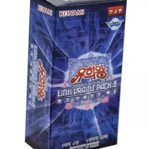 유희왕 오피셜 카드게임 부스터팩 링크브레인즈팩 3탄 TCG 수집용 팩