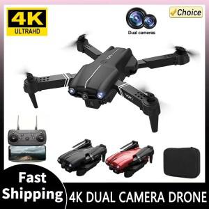 4K HD 드론 접이식 RC 쿼드콥터 WiFi FPV 항공 촬영 원키 이착륙 초보자용 야외 장난감