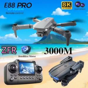 2025 신형 E88 프로 드론 5G GPS 전문가용 8K HD 듀얼 카메라 항공 촬영 원격 조종 쿼드콥터 RC 장난감 선