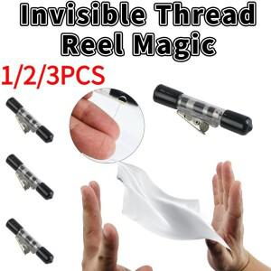 1/2/3PCS 2025  ITR 보이지 않는 스레드 릴 매직 트릭 무대 거리 플로팅 마술사 소품 액세서리 gimmick 7cm